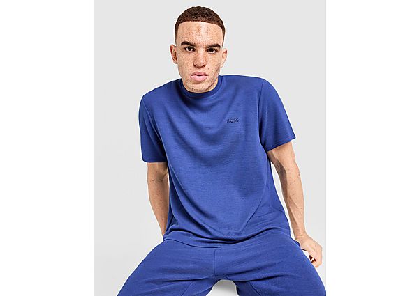 BOSS Ribbed T-Shirt blue
