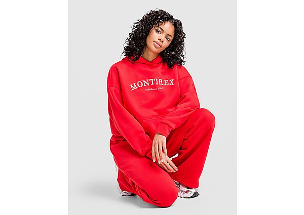 MONTIREX Athleisure Club Overhead Hoodie red