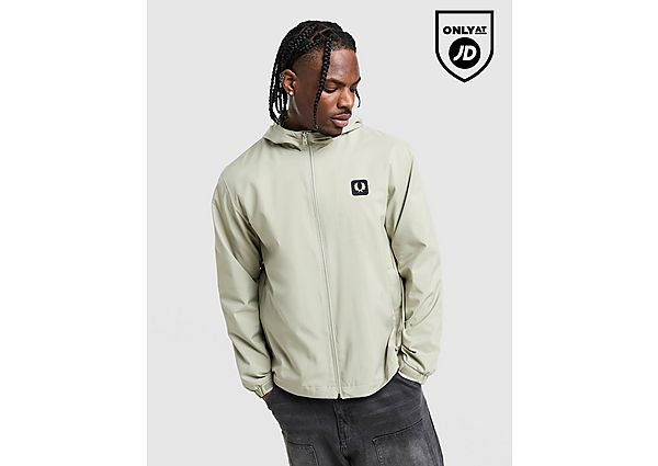 Fred Perry Badge Woven Jacket green