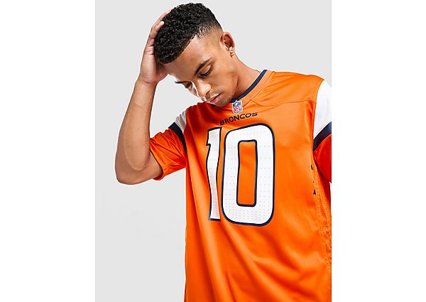 Nike NFL Denver Broncos Nix #10 Game Jersey Orange