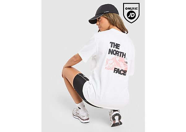 The North Face Mountain Blur T-Shirt white