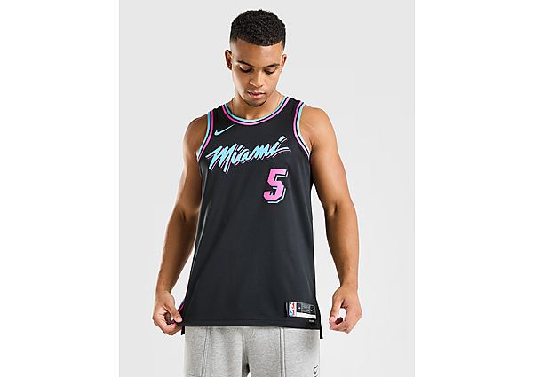 Nike NBA Miami Heat Jokic #5 City Edition Jersey black