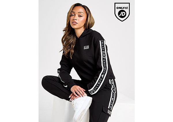 EA7 Emporio Armani ENTUS Tape Overhead Hoodie black