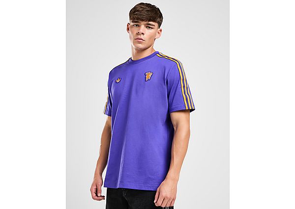 adidas Originals Manchester United FC Icon T-Shirt purple