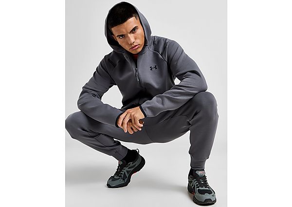 Under Armour UA Unstoppable Fleece Full Zip Hoodie grey