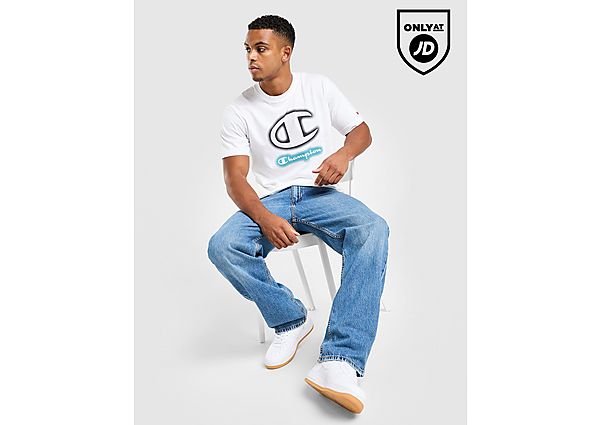 Champion Large Logo V2 T-Shirt white