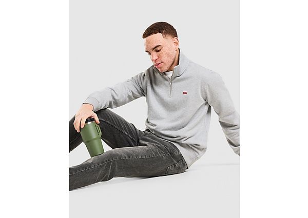 LEVI\'S 1/2 Zip Sweatshirt grey