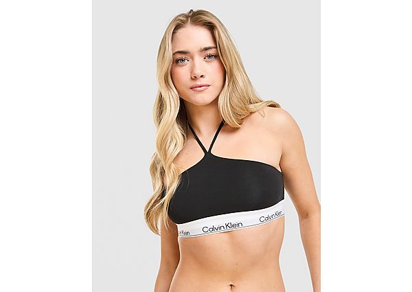 Calvin Klein Underwear Icon Cotton Halter Bralette black