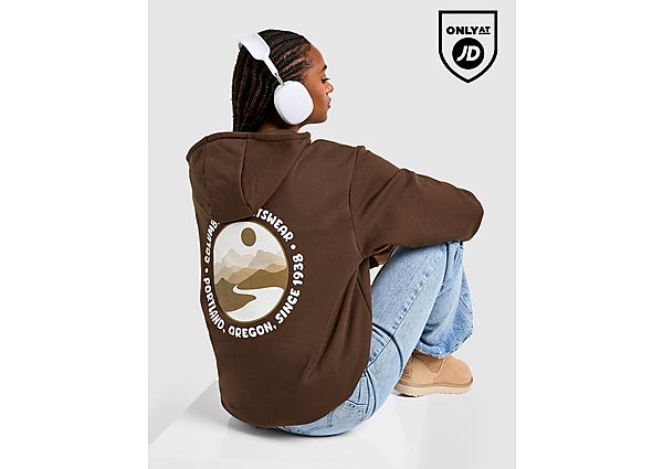 Columbia Mountain Circle Hoodie brown