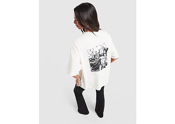 Hoodrich Vision Boyfriend T-Shirt white