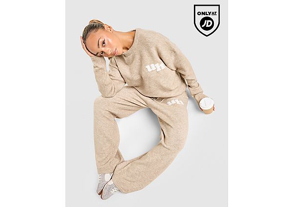 Unlike Humans Knit Joggers brown