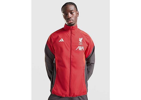adidas Liverpool FC Presentation Jacket red