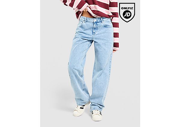 Unlike Humans Mid-Rise Loose Jeans blue