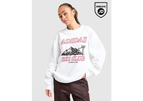 adidas Originals Ski Club Crew Sweatshirt white