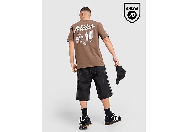 adidas Originals Surf T-Shirt brown