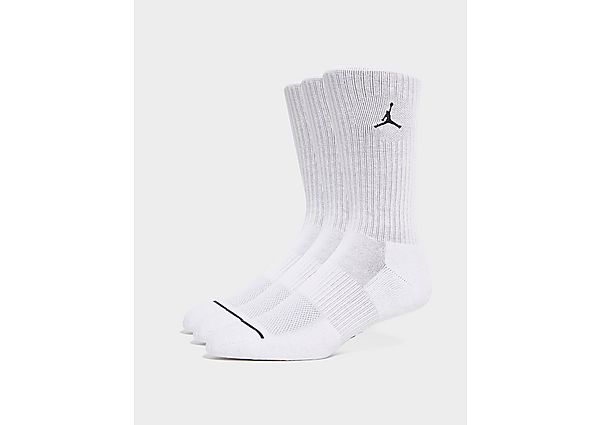 Jordan 3-Pack Everyday Crew Socks white