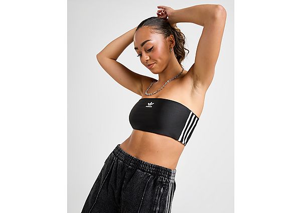 adidas Originals 3-Stripes Bandeau Top black