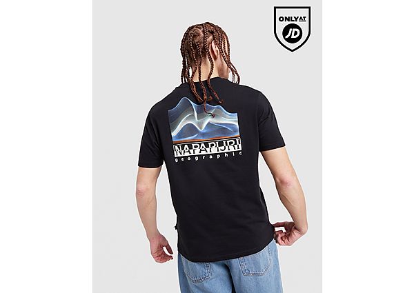 Napapijri Back Graphic T-Shirt black