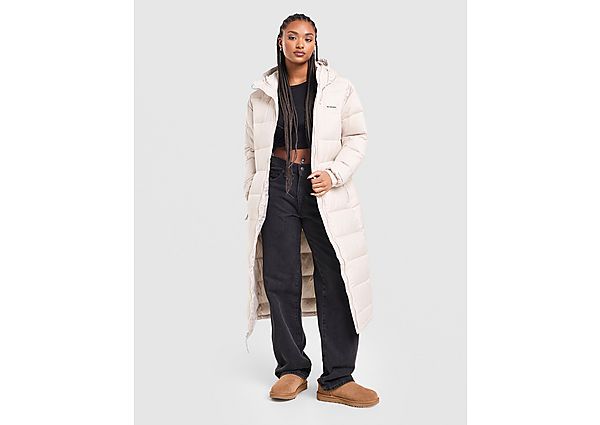 Columbia Pike Lake Longline Jacket off white