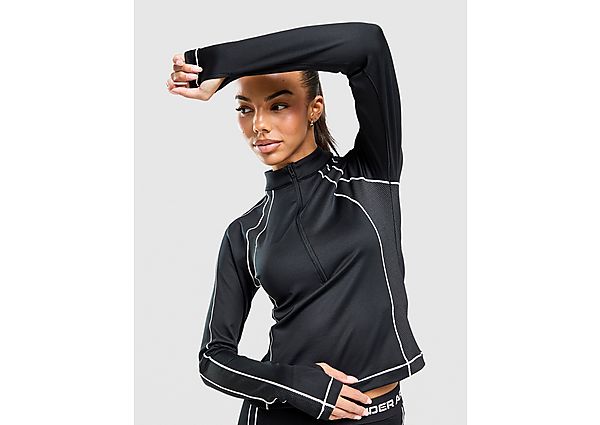 Under Armour ColdGear 1/2 Zip Track Top black