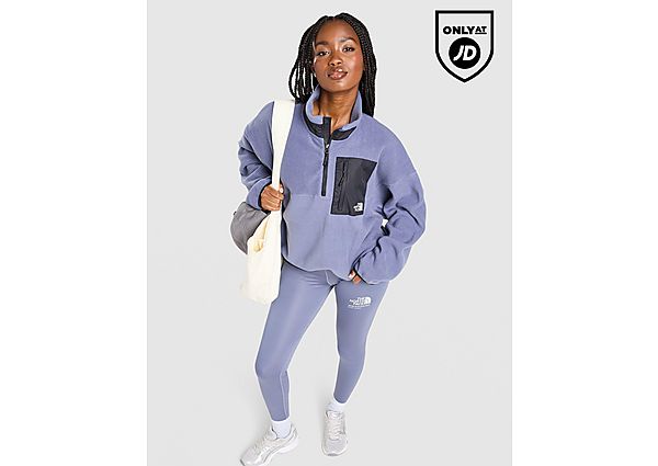 The North Face Hangita Polar 1/4 Zip Fleece blue