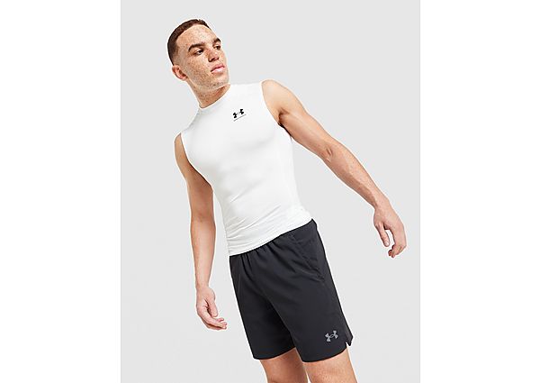 Under Armour HeatGear Compression Tank Top white