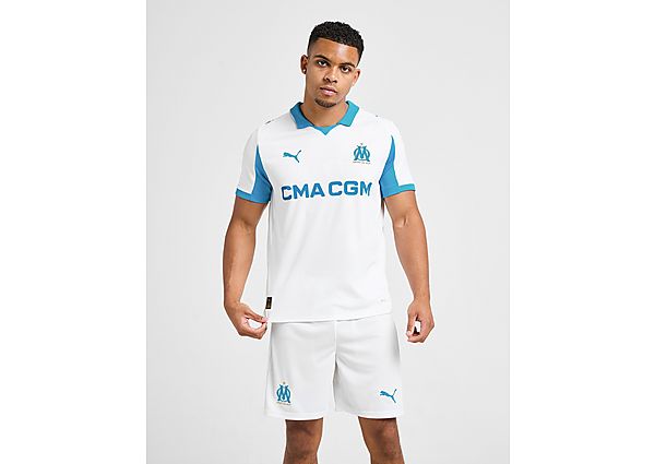 PUMA Olympique Marseille 2025/26 Home Shorts white