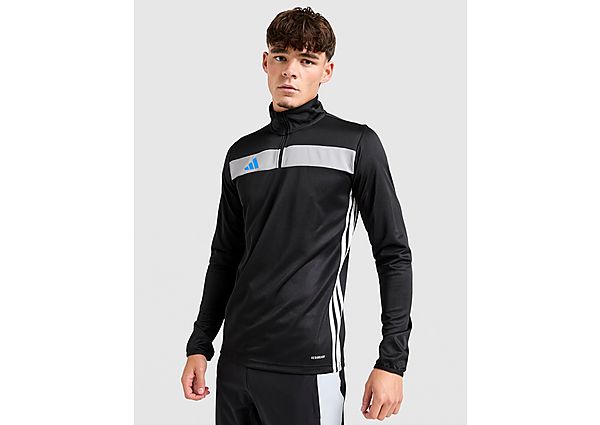 adidas Tiro 25 1/4 Zip Training Top black