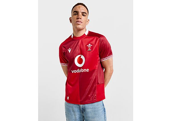 Macron Wales Rugby 2025/26 Home Shirt red