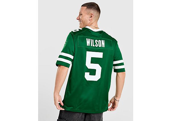 Nike NFL New York Jets Wilson #5 Game Jersey green