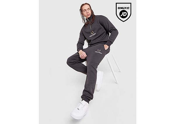 Fred Perry OG Stack Joggers grey