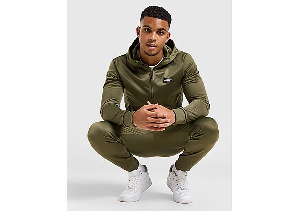 McKenzie Dalston Poly Full Zip Hoodie green