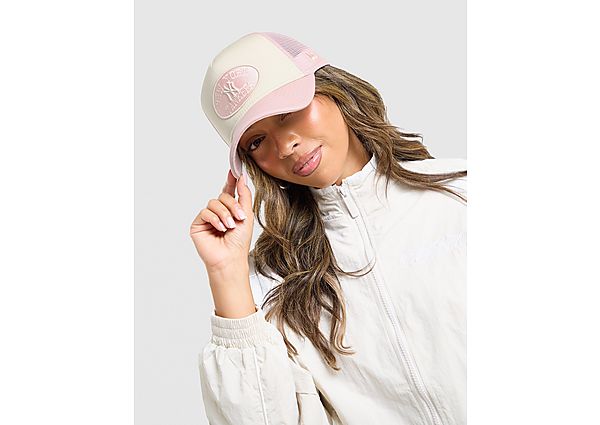 New Era MLB New York Yankees Oval Trucker Cap white