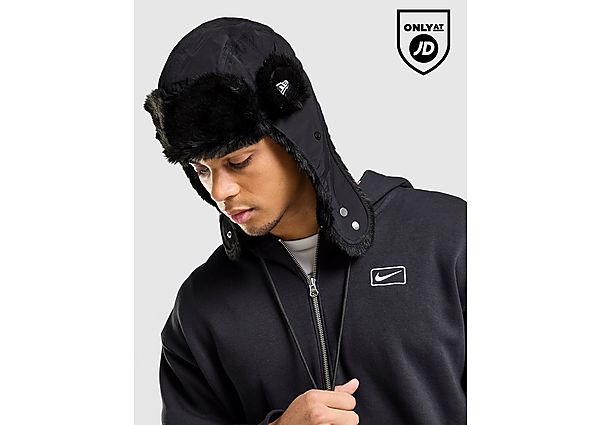 New Era Poly Trapper Hat black