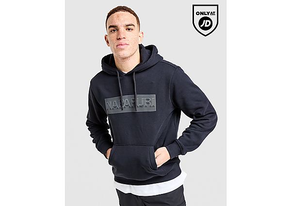 Napapijri Box Wave Graphic Hoodie black