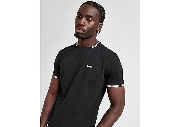 BOSS Taul Pique Tip T-Shirt black