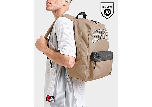 Jordan Wordmark Backpack Beige