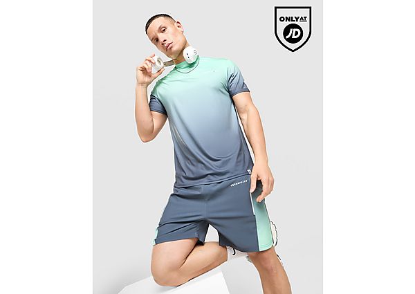 Technicals Lotus T-Shirt/Shorts Set green