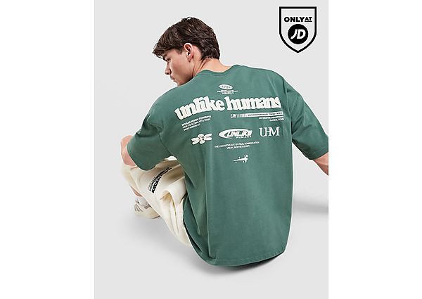 Unlike Humans Highgrade T-Shirt green