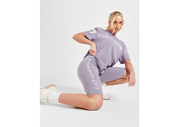 EA7 Emporio Armani Cycle Shorts purple