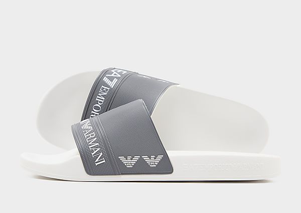 EA7 Emporio Armani Tape Slides white