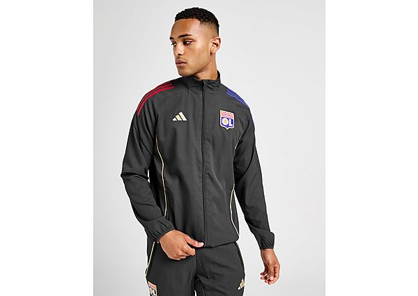 adidas Olympique Lyon Presentation Jacket grey