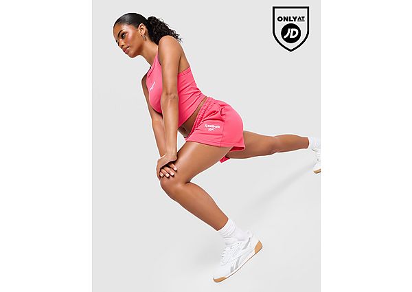 Reebok Retro French Terry Shorts pink
