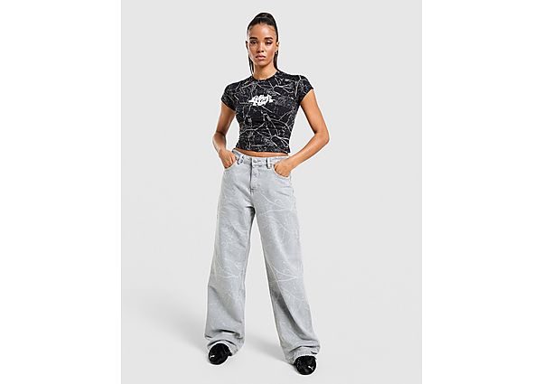 Hoodrich Nytrex Wide Jeans black