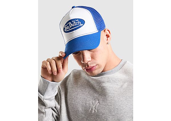 Von Dutch Staple Trucker Cap blue