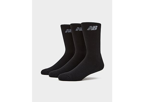 New Balance 3-Pack Everyday Crew Socks black