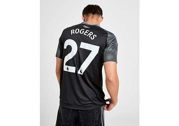 adidas Aston Villa FC 2025/26 Rogers Away Shirt black