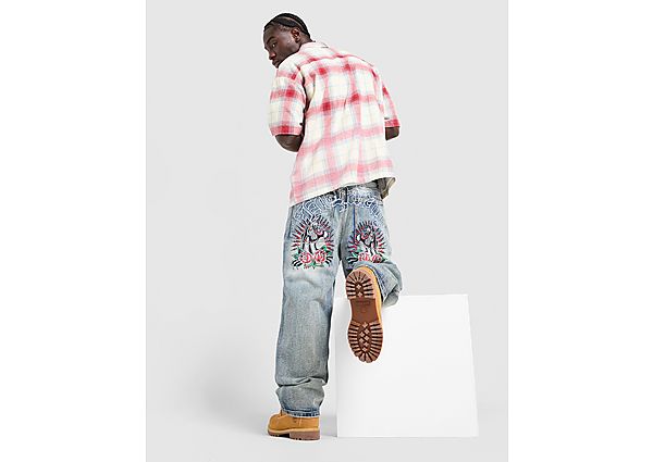 Ed Hardy Panther Jeans blue