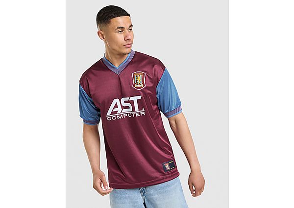 Score Draw Aston Villa FC \'98 Retro Home Shirt Burgundy
