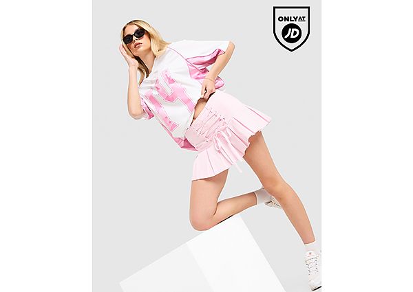Hoodrich Pleat Skirt pink
